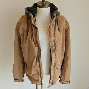 American Eagle Outfitters Tan Military Field Jacket